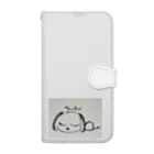 ラブリーモモ🐶🐾のネムネムモモ Book-Style Smartphone Case