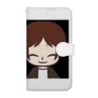 瀧さんショップのおかずちゃん似顔絵アイコン Book-Style Smartphone Case