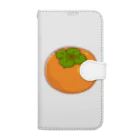 kudamono_fruits0730のかき Book-Style Smartphone Case