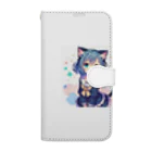 ウォリザ・サティバの猫耳っ娘 Book-Style Smartphone Case