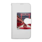 taka-kamikazeの赤ちゃん入場 Book-Style Smartphone Case