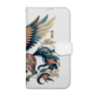 FUMYの雅彩ペガサス - Gasa Pegasus Book-Style Smartphone Case