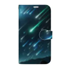 daruman77の流星群 Book-Style Smartphone Case