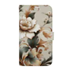 masa_innovatorのElegant Florals Book-Style Smartphone Case