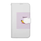 ドット絵調理器具のドット絵「バナナ」 Book-Style Smartphone Case