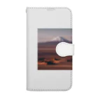 metametamonnの富士山の夕焼け Book-Style Smartphone Case