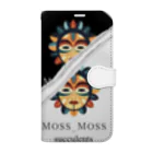 Moss_Moss succulentsのMoss_Moss succulent Book-Style Smartphone Case