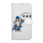 music_japanの茨城ガール（一部両面あり） Book-Style Smartphone Case