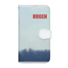 HUGENオフィシャルグッズのHUGEN #1 手帳型スマホケース