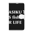 higasiku1  ヒガシクワンのヒガシクワンバス釣りカーライフYouTubeチャンネルグッズ Book-Style Smartphone Case