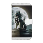 kenken-kenkenショップの月夜の狛犬 Book-Style Smartphone Case