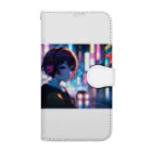 TOKYO_MELANCHOLIC_REVERIEのミア Book-Style Smartphone Case