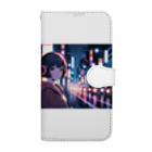 TOKYO_MELANCHOLIC_REVERIEのネネ Book-Style Smartphone Case