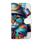 猫武者(NekoMusya)の猫武者 参上！ Book-Style Smartphone Case