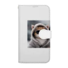 gurasan_nekoのグラサン猫7 Book-Style Smartphone Case