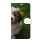 kotarou_92のウルウルがキュートな犬 Book-Style Smartphone Case