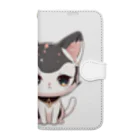 momoAnnu_Shopのルにゃ Book-Style Smartphone Case
