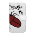 no_birdのくわがた Book-Style Smartphone Case