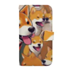 Ricky-Rickyの元気な柴犬 Book-Style Smartphone Case