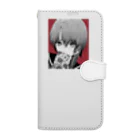 赤い鳥居のlain  Book-Style Smartphone Case