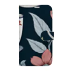 (っ◔◡◔)っ ♥ Le Petit Trésor ♥の花の詩カップ(The Flower Poetry Cup) Book-Style Smartphone Case