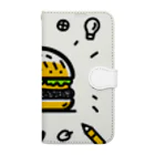 Nのハンバーガーくん Book-Style Smartphone Case