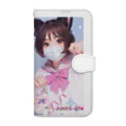 midori_kawaのYuki&JK セーラー服コラボ 夢をつかみ取れ❗️ Book-Style Smartphone Case