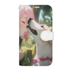 ぶーたんの犬との素敵な週末 Book-Style Smartphone Case