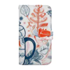 (っ◔◡◔)っ ♥ Le Petit Trésor ♥の花の詩カップ(The Flower Poetry Cup) Book-Style Smartphone Case