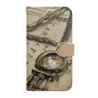 チョビのantique Book-Style Smartphone Case