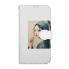 dai-gooutのJapanese Girl Book-Style Smartphone Case