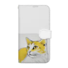 SerenDの猫スケッチ　たまにゃん Book-Style Smartphone Case