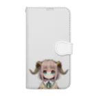 帝弼shopの帝弼のドラゴンの女の子 １ Book-Style Smartphone Case