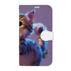 Kの猫と蝶々 Book-Style Smartphone Case