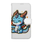 scarlet358のドラゴンくん Book-Style Smartphone Case