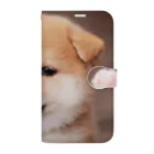 金太郎の可愛い柴犬 Book-Style Smartphone Case