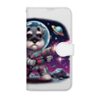 Fighting Schnauzerの宇宙パトロールシュナ Book-Style Smartphone Case