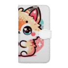 ふがじのお店のハルミちゃん Book-Style Smartphone Case