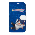 型月オタク系Vtuber 雲岸　蒼の雲岸　蒼　オリジナルグッズ Book-Style Smartphone Case