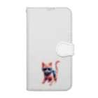 メロンパン猫のイケ猫 Book-Style Smartphone Case