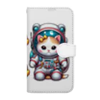 ichi_cocoのスペースキティ Book-Style Smartphone Case