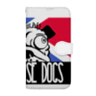 ブヒーズのSNUB NOSE DOGS※ブルドッグⅢ※ Book-Style Smartphone Case