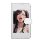 美少女学院の黒髪美少女　美鈴ちゃんメガネ Book-Style Smartphone Case