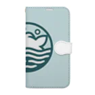 maturedのシンプルなお魚 Book-Style Smartphone Case