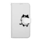 ゆるねこshopのお腹のでてる猫11 Book-Style Smartphone Case