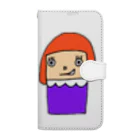 sooomaxの四角いちゃん Book-Style Smartphone Case