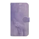 malxileの左官の壁　VIOLET Book-Style Smartphone Case