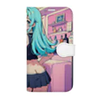 yozoraniyumeoの魔法バーテンダー少女 Book-Style Smartphone Case