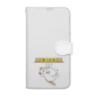 ぺんぎん24の棚からぼた猫(カラー-デンッ!無し) Book-Style Smartphone Case