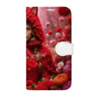 お花屋SUNのFlower R R H（フラワー・レッド ライディング フード） Book-Style Smartphone Case